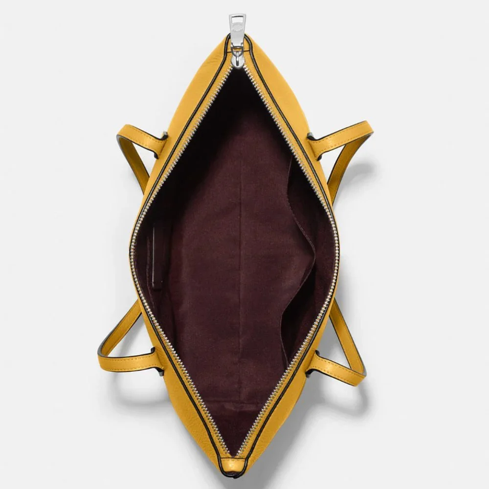 Coach Yellow Tote Bag - Picture 4 of 15